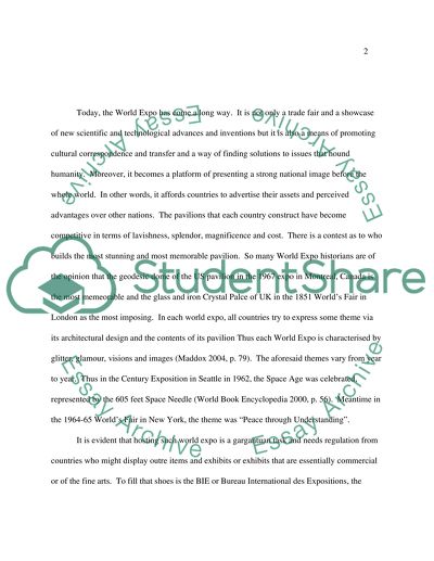 Market in Previous Host Cities and Countries
