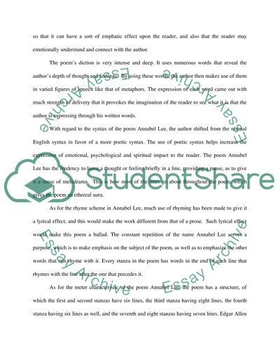 Comparison Of Poem Annabel Lee To My Poem New Beginnings Essay Comparison Of Poem Annabel Lee To My Poem New Beginnings Argument Essay Sample Papers also Business Plan Writers Los Angeles Custom Writtings Review