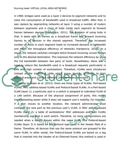 Virtual Local Area Networks