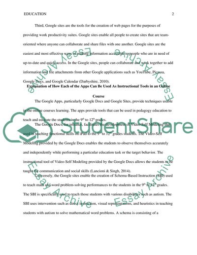 Three Google Apps