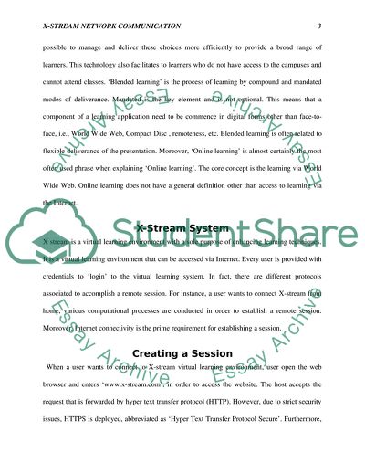 X-Stream Network Communication