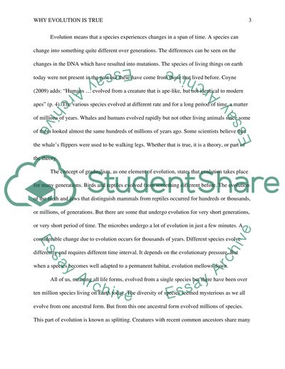 Why Evolution is True