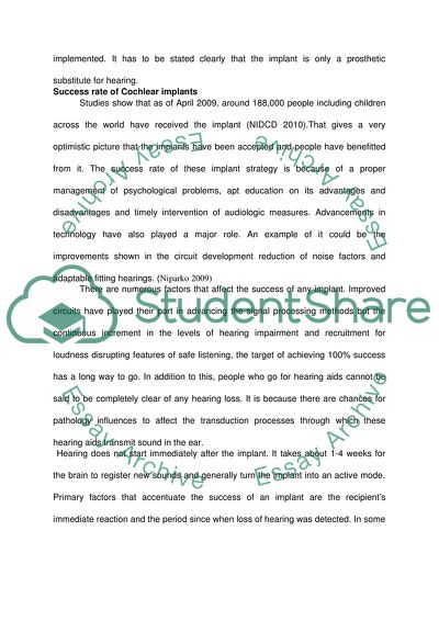 History of Cochlear Implant