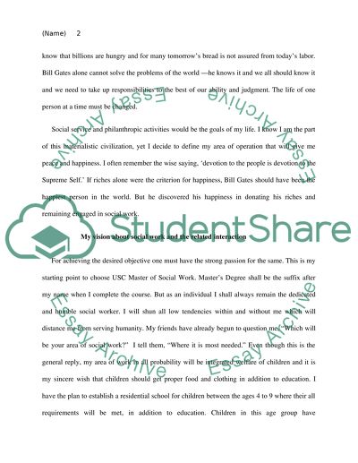 Statement of purpose