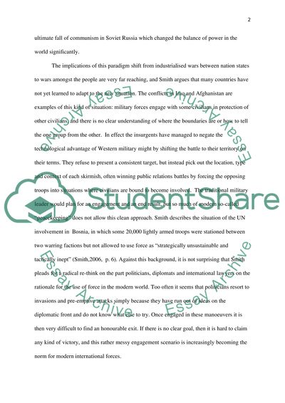 The Utility of Force, by Rupert Smith