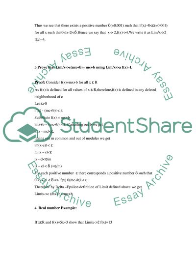 Derivative and Integral