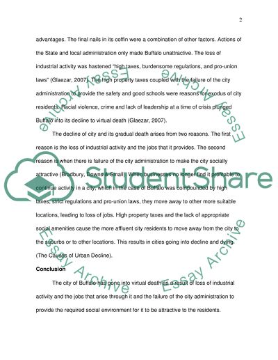 A city that died (explaining why it grew and flourished and why ltimately it failed to survive)