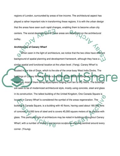 Urban Redevelopment Design Influences: Does historic architecture matter