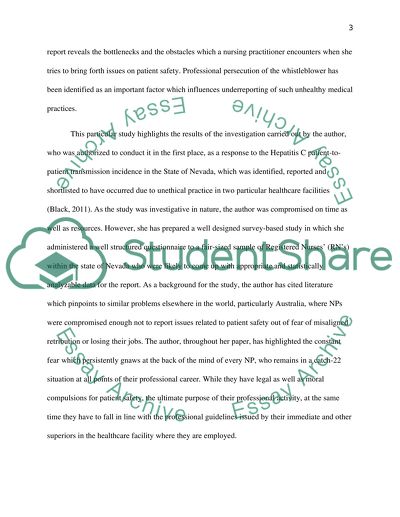 A Quantitative Study of Nurses Attitude toward Patient Advocacy Activities