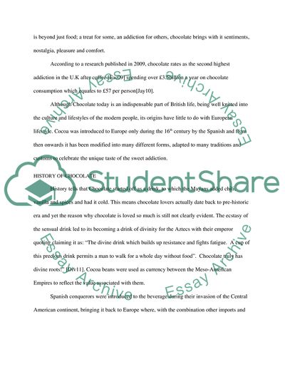 Why Is The Chocolate Important For The UK People