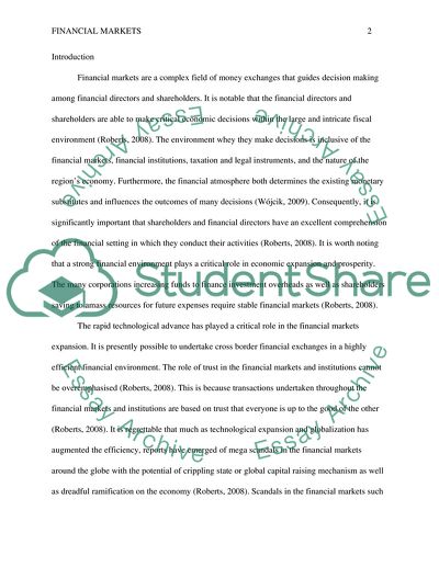 Regulatory Principles Of Dynamic Financial System