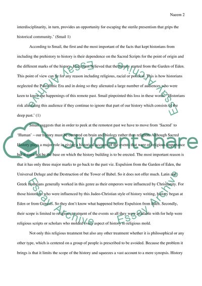 On Deep History and the Brain by Daniel Lord Smail