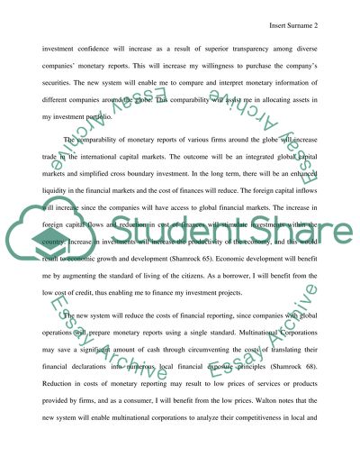 International Financial Reporting Standards