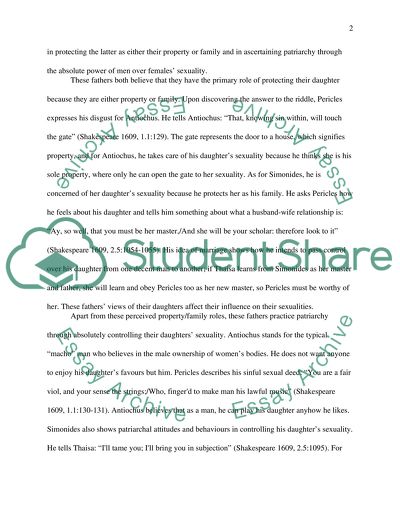 Shakespeares Pericles