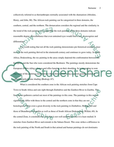 Early Art of Africa: Rock Wall Painting and Terracotta Sculpture