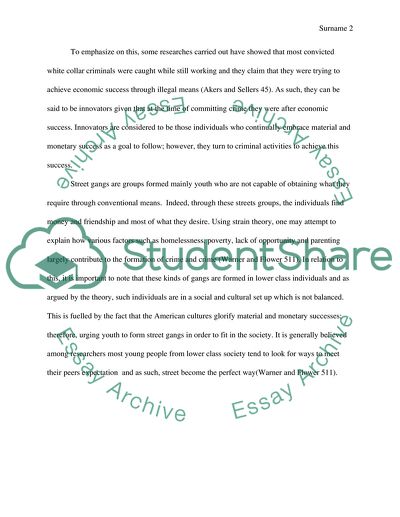 Unit 3 Theoretical Criminology Anomie Theory