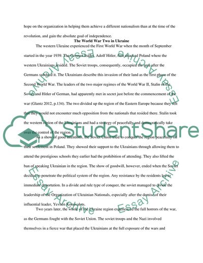 Ukraine in the World War Two