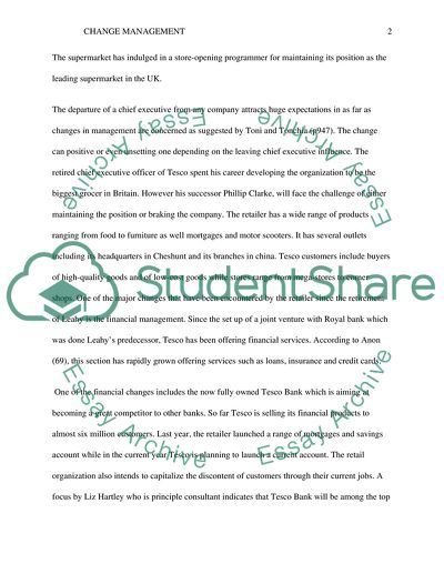 The Retirement of Terry Leahys from Tesco