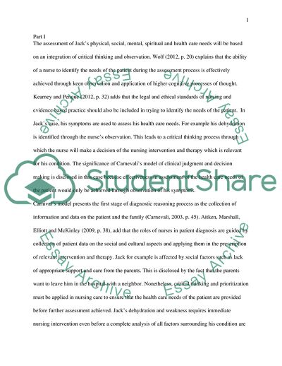 Carnavelis Decision Making Model