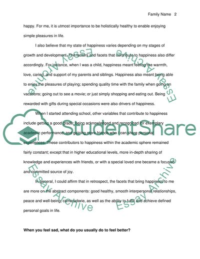 Definition of a Happy Person