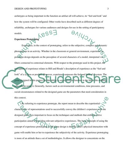 Design and Prototyping