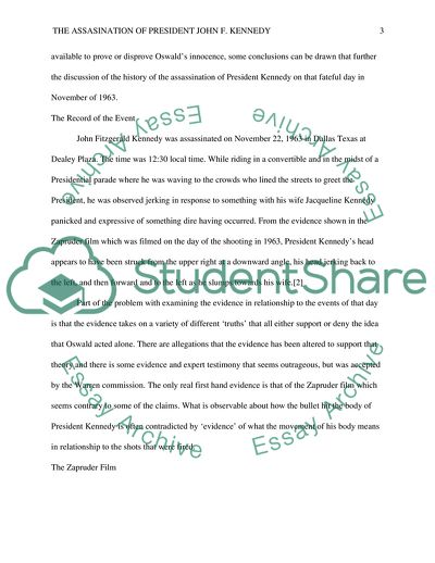 Physical Evidence John F. Kennedy Assassination Case Review