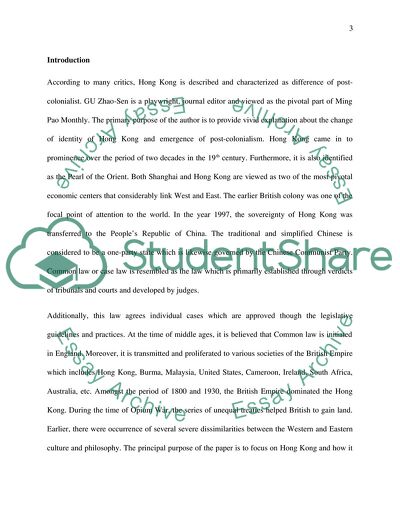 How Hong Kong Was Influenced by Chinese Law