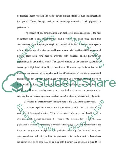 A New Health System for the 21st Century