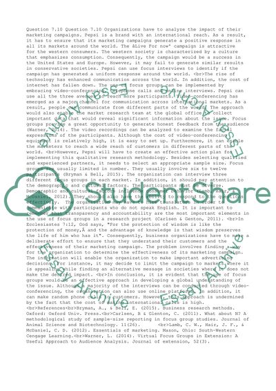 Impact of the Marketing Campaigns of Organizations