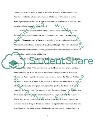 Comparing and Contrasting 4 states in Middle East