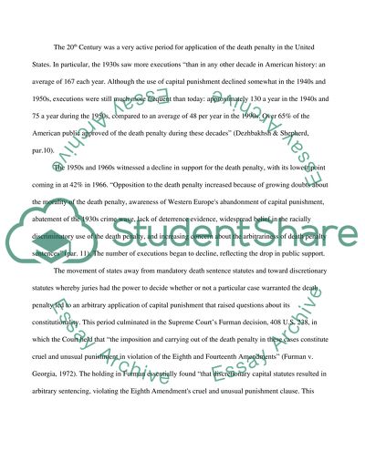 Is Capital Punishment Effective