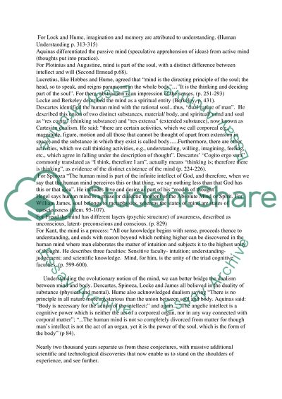 Bridging The Gap Of Mind/Body Dualism