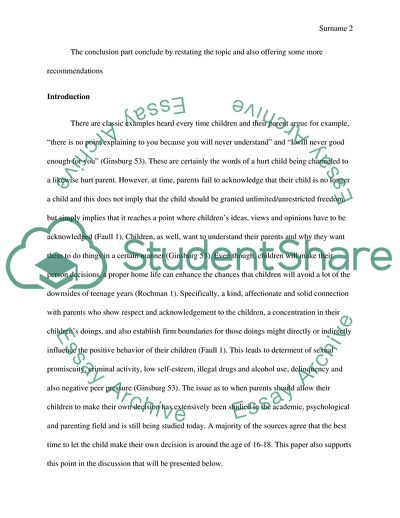 When Should Parents Let Teens Make Their Own Decisions