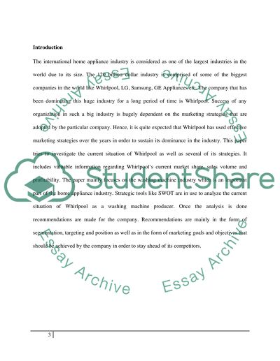 The International Home Appliance Industry