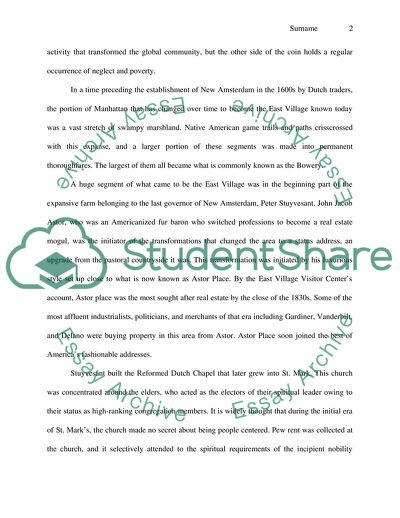 Manhattans East Village NYC