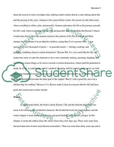 Local Wonders: Seasons in the Bohemian Alps on Growing Old