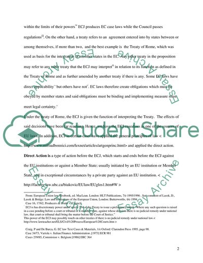 The European Court of Justice