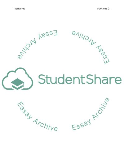 Historical Aspects of the Vampire Myth