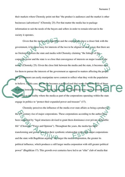 Manipulation of the News Reported by Media