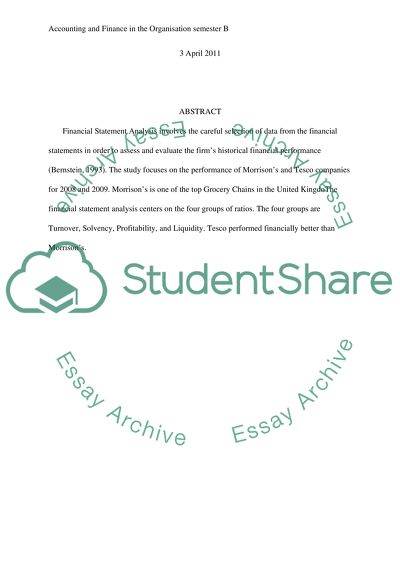 Understanding and interpreting financial statements