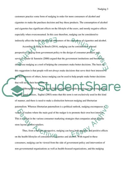 Nudging Smokers: The Behavioural Turn of Tobacco Risk Regulation