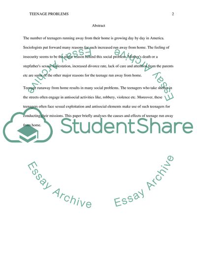 Why Do So Many Teenagers Run Away From Home