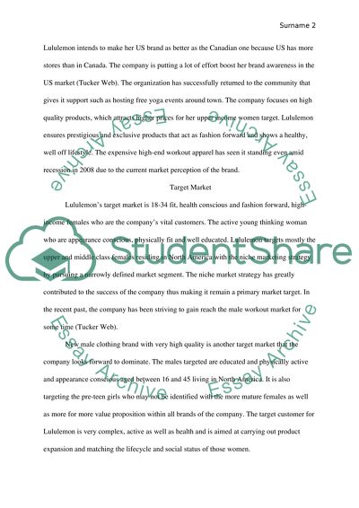 Lululemon Marketing Analysis