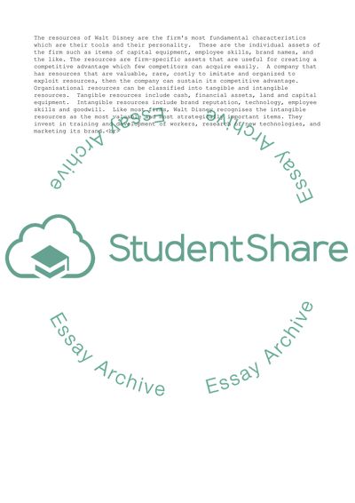 Routines and Capabilities of Walt Disney