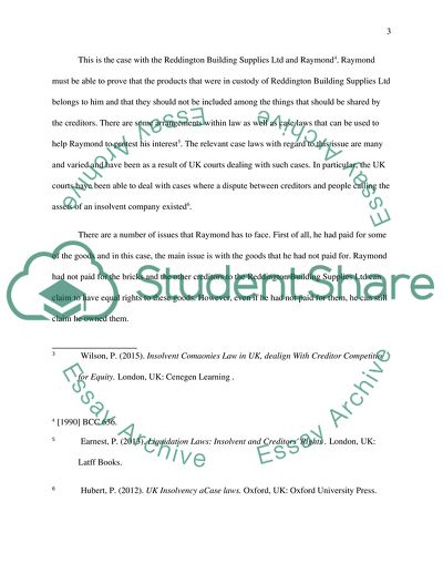 The Issue of Insolvency Laws in the UK