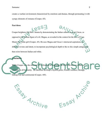 Sentimental and Frontier Adventure in The Last of the Mohicans Movie