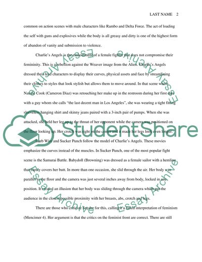 Uniquely Feminine Action Scenes