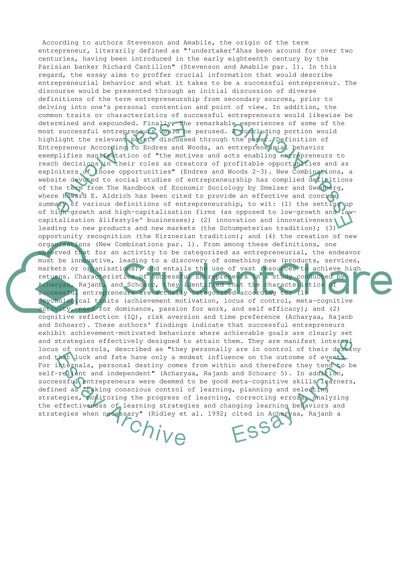 What it takes to be a Successful Enterpreneur