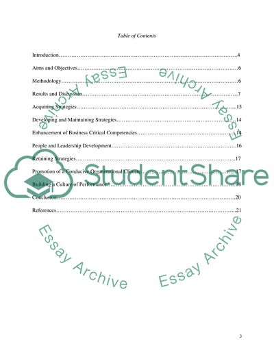 Enhancement of Business Critical Competencies