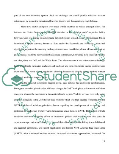 Describe the period of Globalization in international economic management